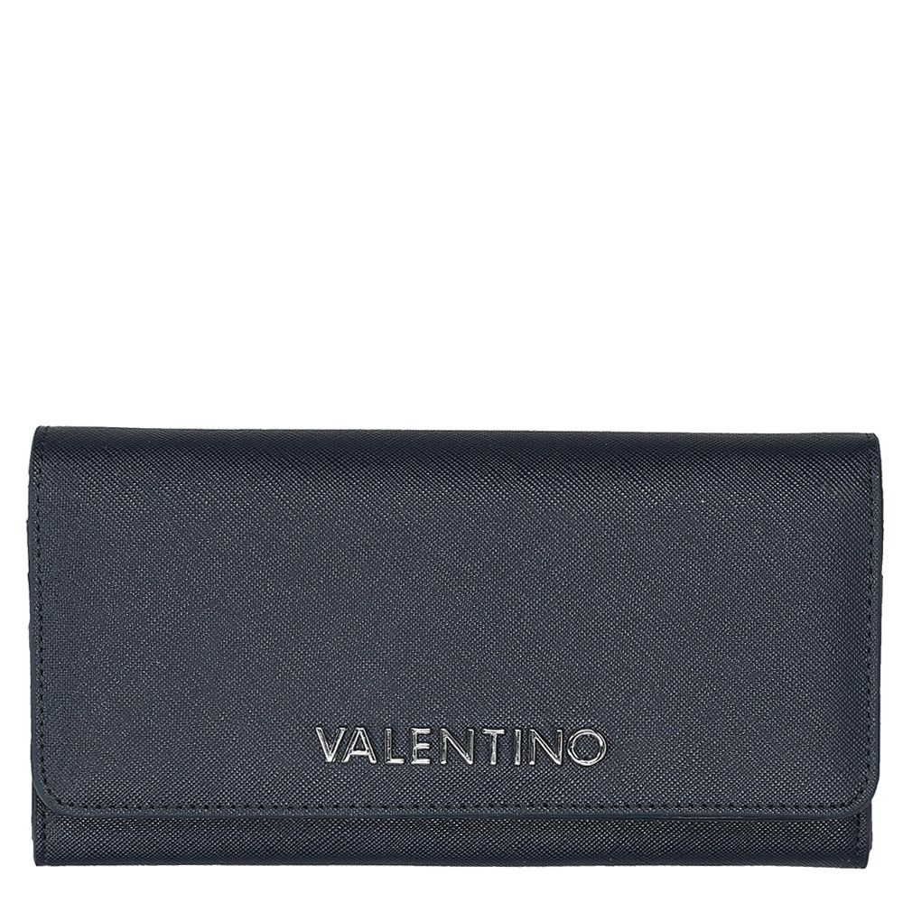 Valentino dames portemonnee blauw kunstleer