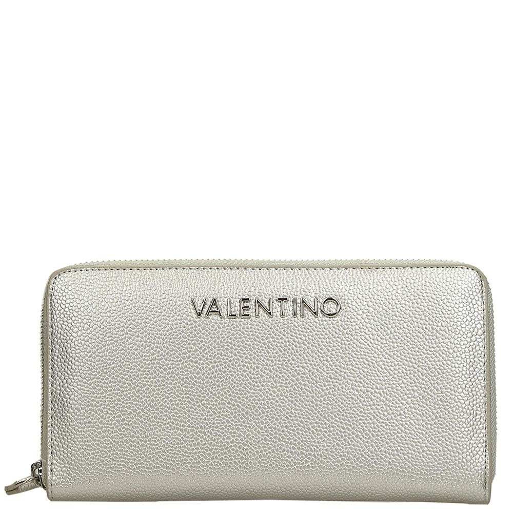 Valentino dames portemonnee zilver kunstleer